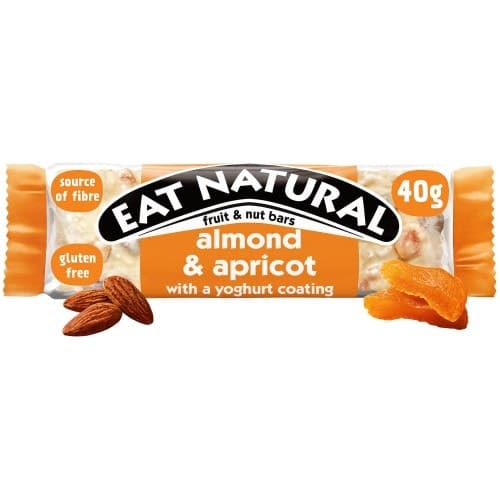 Eat Natural Almond Apricot with a Yoghurt Coating Fruit & Nut Bars (40g)