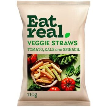 Eat Real Sea Salt Veggie Straws (110g)