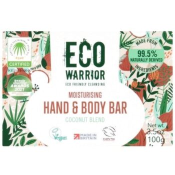 Eco Warrior Moisturising Hand & Body Bar Coconut Blend (100g)
