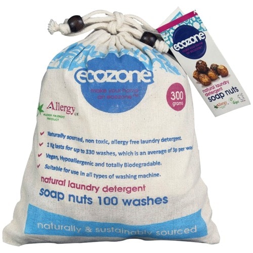 Ecozone Organic Soap Nuts 100 Washes (300g)