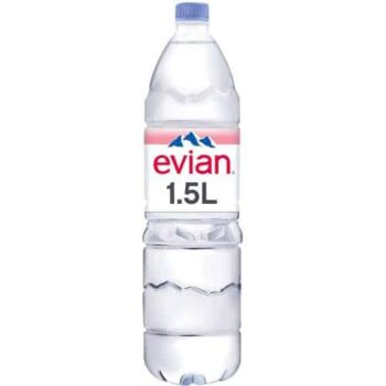 Evian Natural Mineral Water Bottle (1.5 Litre)