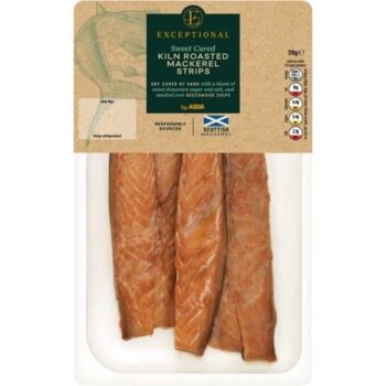 Exceptional by ASDA Sweet Cured Kiln Roasted Mackerel Strips