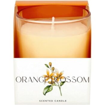 F&F Home Floral Orange Blossom Candle