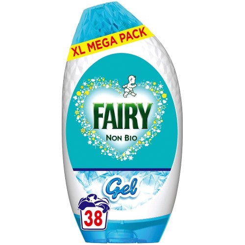 Fairy Laundry Detergent Gel 38 Washes (38w, 1254ml)