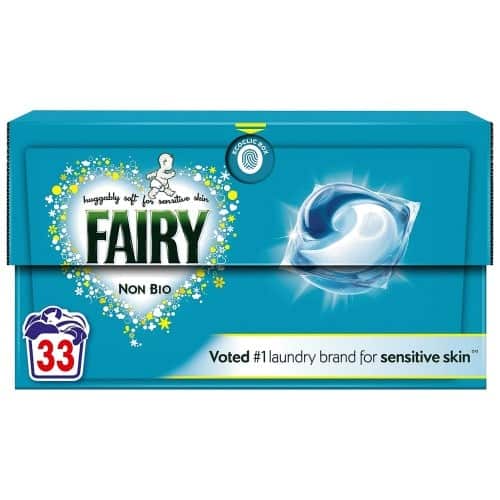 Fairy Non Bio Pods Washing Capsules For Sensitive Skin 33 Washes