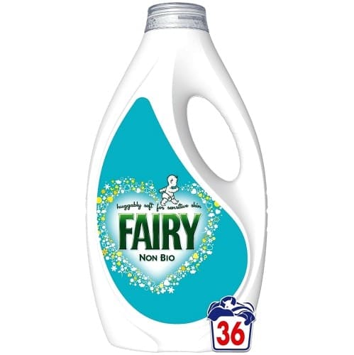 Fairy Non Bio Washing Liquid for Sensitive Skin Washes (1.16 Litre)