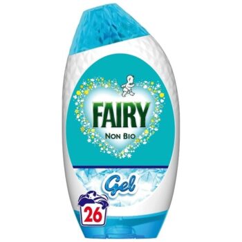 Fairy Non Bio Washing Liquid Gel for Sensitive Skin Biological 24 Washes (858ml)