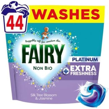 Fairy Non Bio Washing Pods Silk Tree Blossom & Jasmine 44 Washes