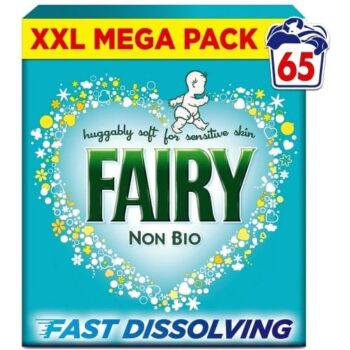 Fairy Non Bio Washing Powder for Sensitive Skin 65 Washes (3.575kg)