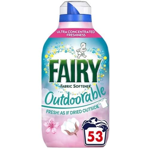 Fairy Outdoorable Fabric Conditioner Cherry Blossom & Nordic Cotton 53 Washes (742ml)