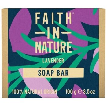 Faith in Nature Lavender Pure Hand Made Soap Bar (100g)