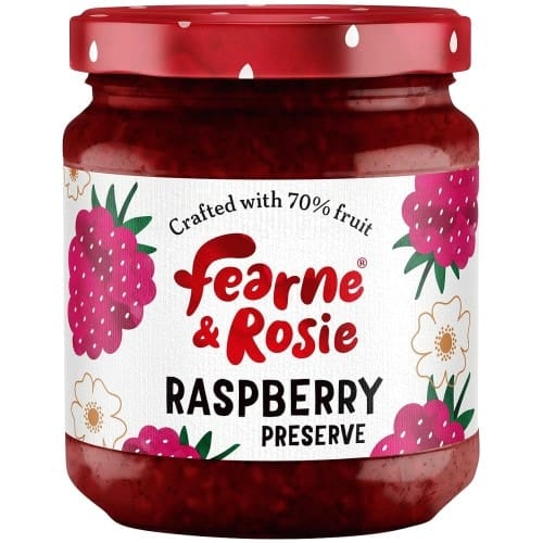 Fearne & Rosie Raspberry Jam 70% Fruit (310g)