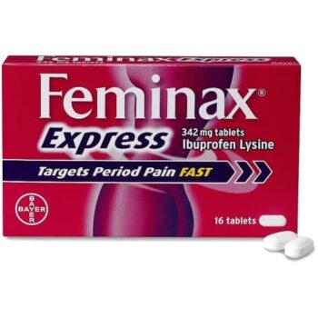 Feminax Express Ibuprofen Lysine Tablets (16)