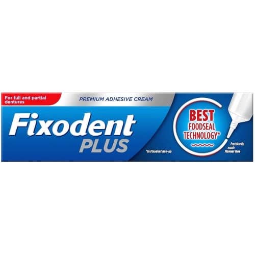 Fixodent Plus Food Seal Denture Adhesive Cream (40g)