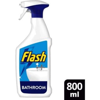 Flash Multipurpose Bathroom Cleaning Spray with Febreze (800ml)