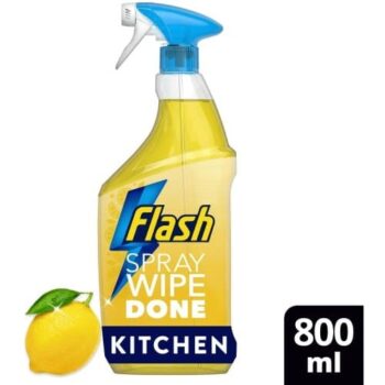 Flash Spray Wipe Done Lemon Spray (800ml)