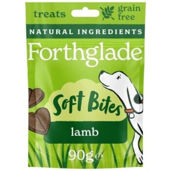 Forthglade Natural Soft Bites Lamb Dog Treats (90g)
