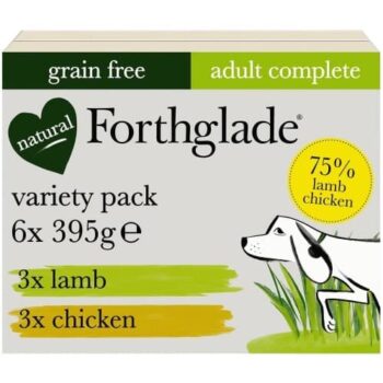 Forthglade Variety Pack Complete Meal Adult 1 Year+ (6 x 395g)