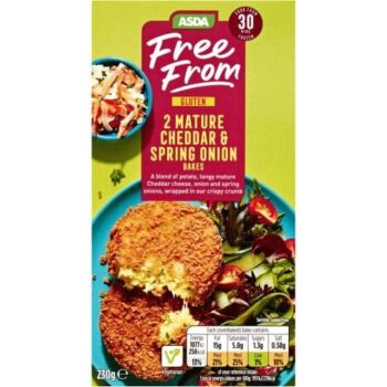 Free From by Asda 2 Mature Cheese & Spring Onion Bakes