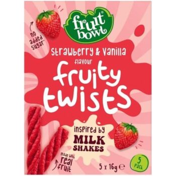 Fruit Bowl Strawberry Vanilla Fruity Twists