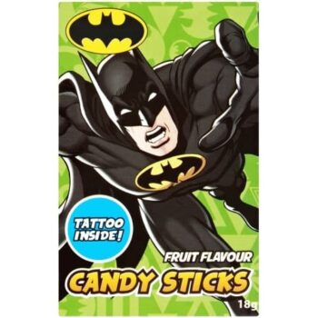 Fruit Flavour Candy Sticks With Temporary Tattoo (18g)