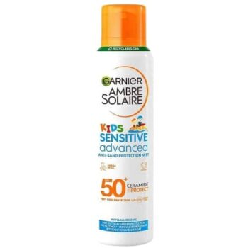 Garnier Ambre Solaire Kids Sensitive Advanced Mist SPF50+ Anti-Sand Sun Protection Spray (150ml)