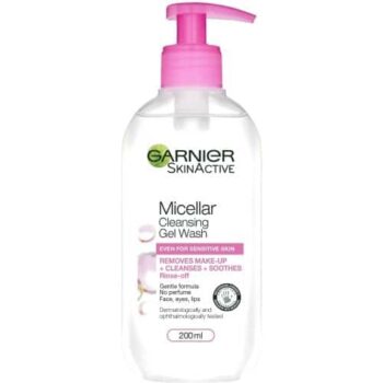 Garnier Micellar Gel Face Wash for Sensitive Skin (200ml)