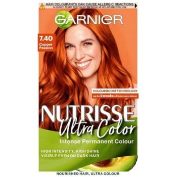 Garnier Nutrisse Ultra Color 7.40 Copper Passion Hair Dye