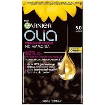 Garnier Olia 5.0 Brown No Ammonia Permanent Hair Dye