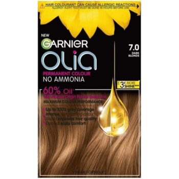 Garnier Olia 7.0 Dark Blonde No Ammonia Hair Dye Permanent