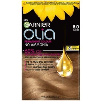 Garnier Olia 8.0 Blonde No Ammonia Permanent Hair Dye