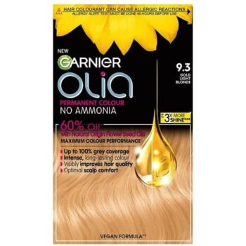 Garnier Olia 9.3 Golden Light Blonde No Ammonia Hair Dye
