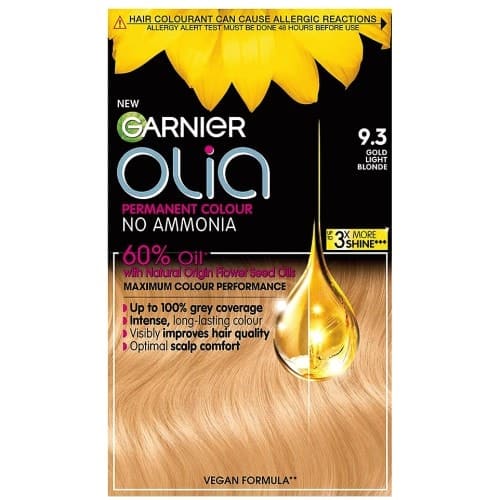 Garnier Olia 9.3 Golden Light Blonde No Ammonia Hair Dye