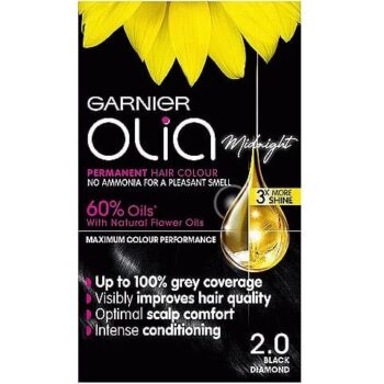 Garnier Olia Midnight 2.0 Black Diamond Permanent Hair Dye