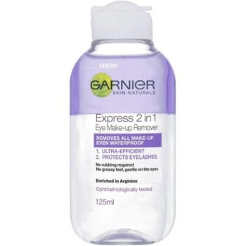 Garnier Skin Naturals 2-in-1 Eye Make Up Remover (125ml)