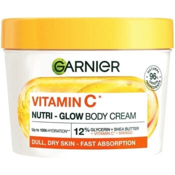 Garnier Superfood Nutri Glow Body Cream Vitamin C & Mango (380ml)
