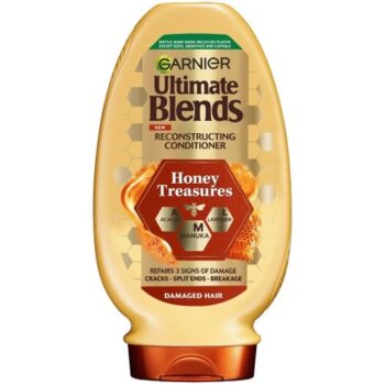 Garnier Ultimate Blends Honey Treasures Strengthening Conditioner with Acacia Honey & Beeswax (400ml)