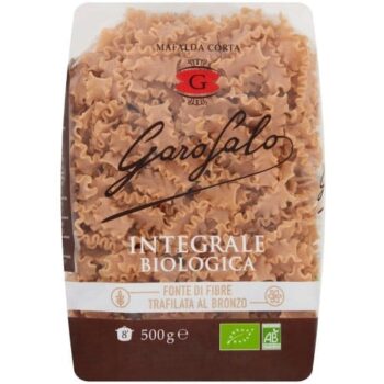 Garofalo Organic Whole Wheat Mafalda Corta Pasta (500g)