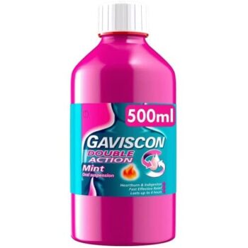 Gaviscon Double Action Liquids Mint (500ml)