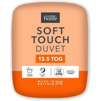 George Home 13.5 Tog Soft Touch King Size Duvet