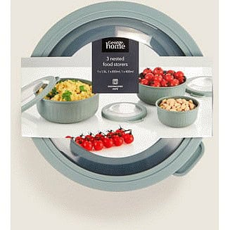 George Home 3 Nested Food Storers