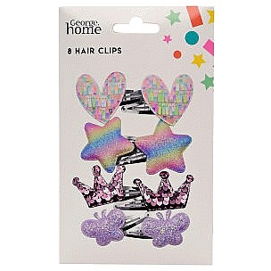 George Home 8 Hair Clips
