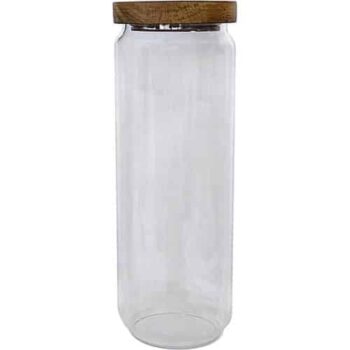 George Home Acacia Lid Canister