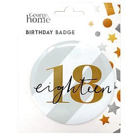 George Home Badge 18