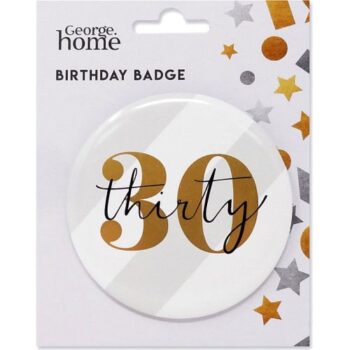 George Home Badge 30