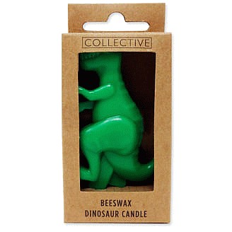 George Home Beeswax Dino Candle