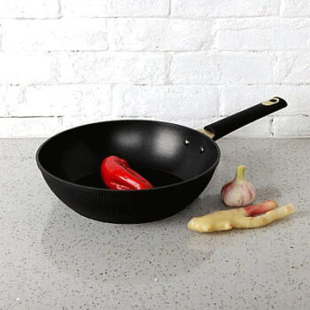 George Home Black Barbican Wok (28cm)
