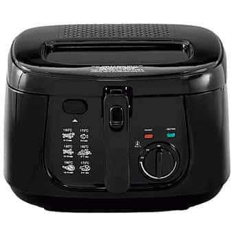 George Home Black Deep Fryer