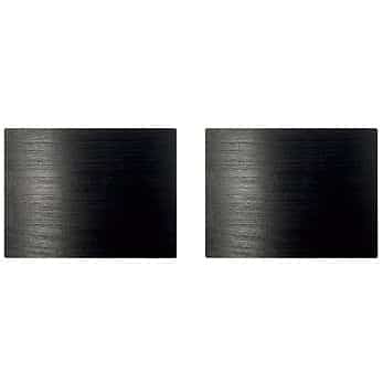 George Home Black Wood Placemats