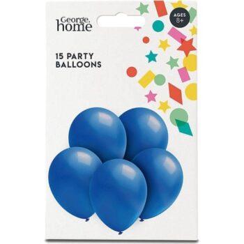 George Home Blue Party Balloons